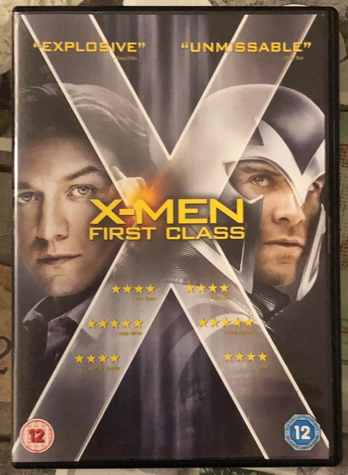X Men First Class DVD di Matthew Vaughn 2011 20th Century Fox