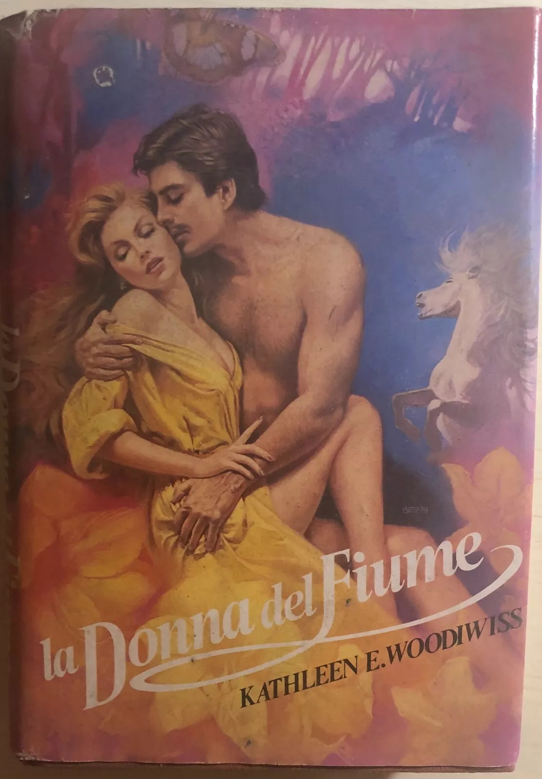 La donna del fiume di Kathleen E. Woodiwiss, 1986, Edizioni Cde