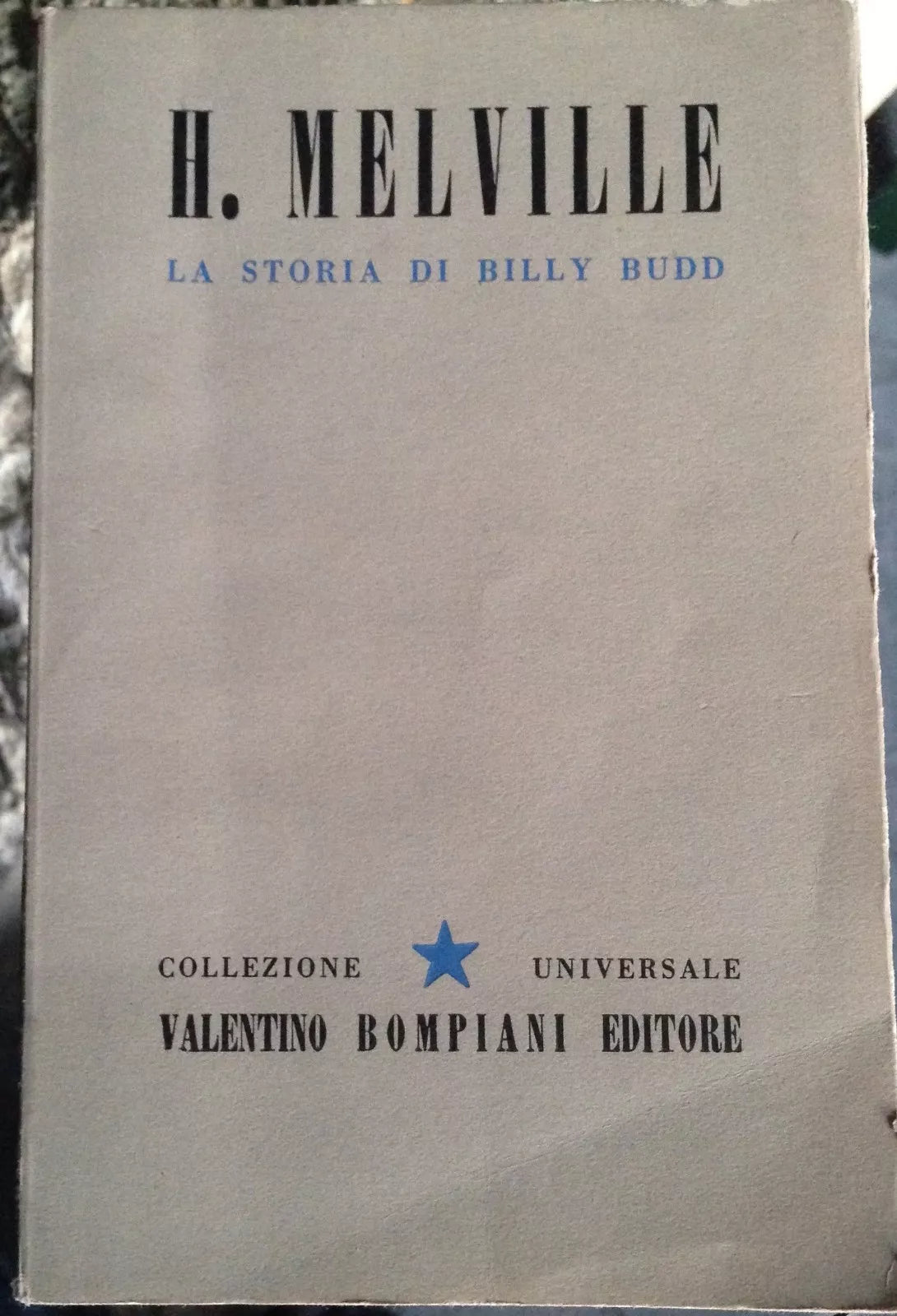 La storia di Billy Budd - H. Melville - Bompiani - MP