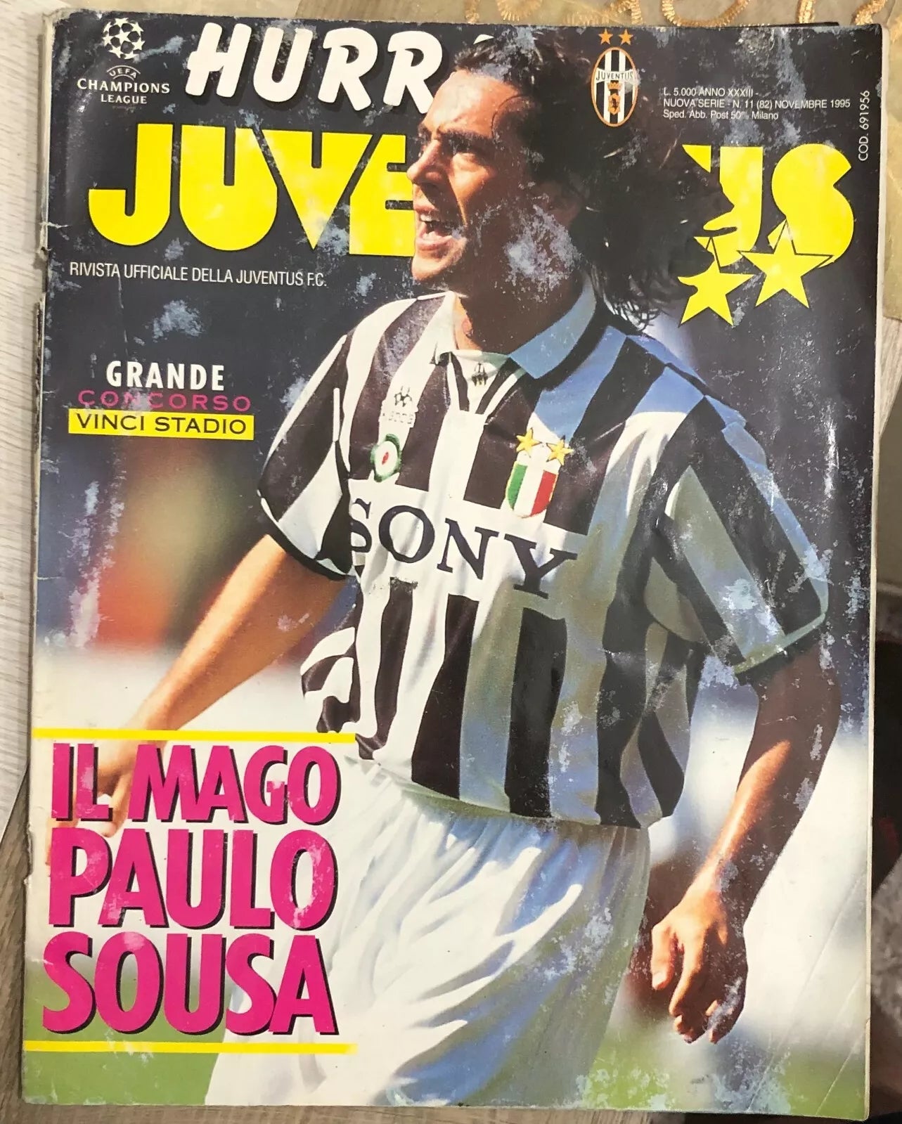 Hurr Juventus n 11 1995 di Aa vv