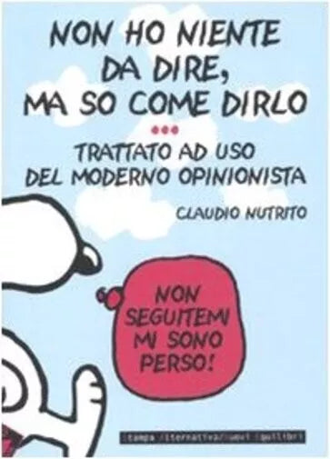 Non ho niente da dire