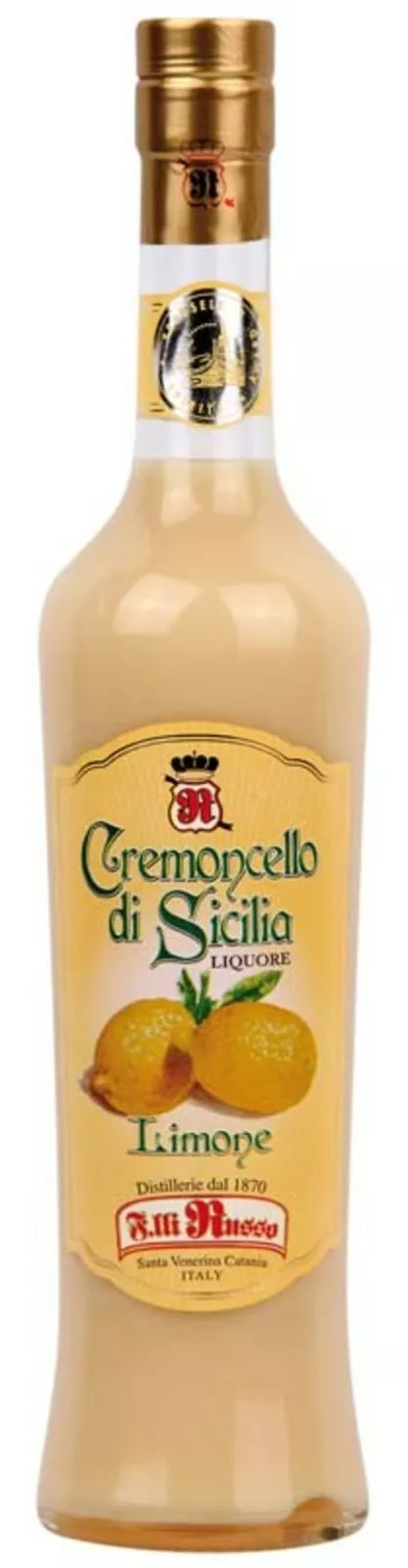 Cremoncello Limone liquore Russo Siciliano 500 ml
