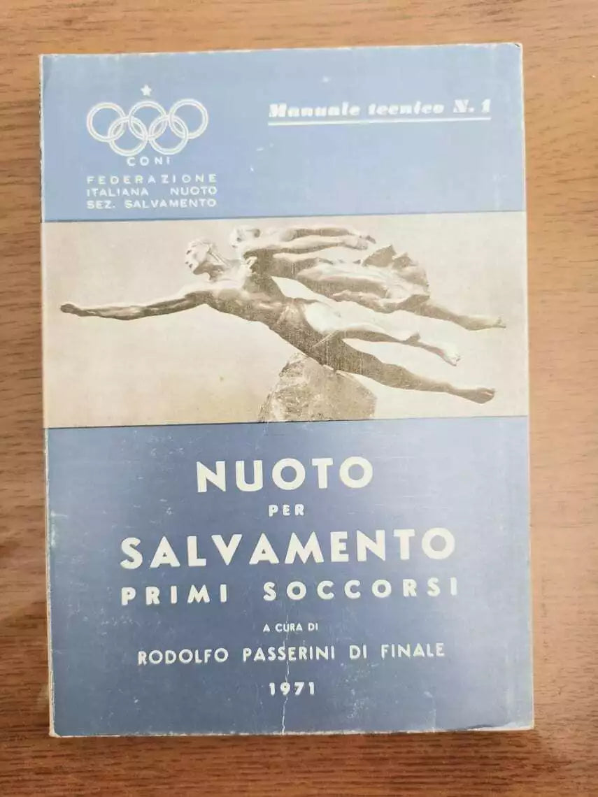 Nuoto per salvamento primi soccorsi - R. P. Di Finale- N.E.M.I. - 1971 - AR