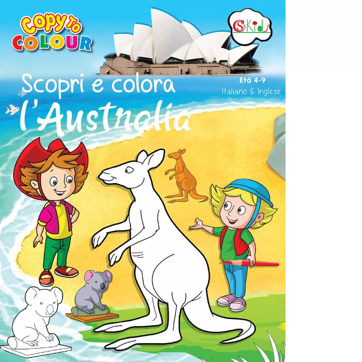 Scopri e colora l Australia Ediz illustrata