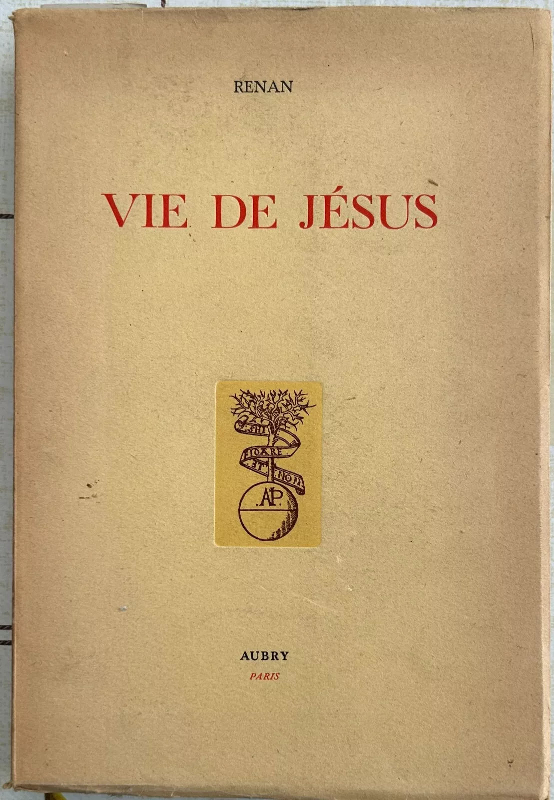 Vie de J sus di Renan