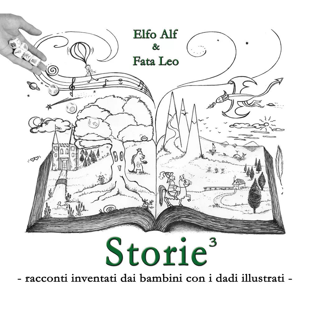 Storie al cubo racconti inventati dai bambini con i dadi illustrati di Alfr