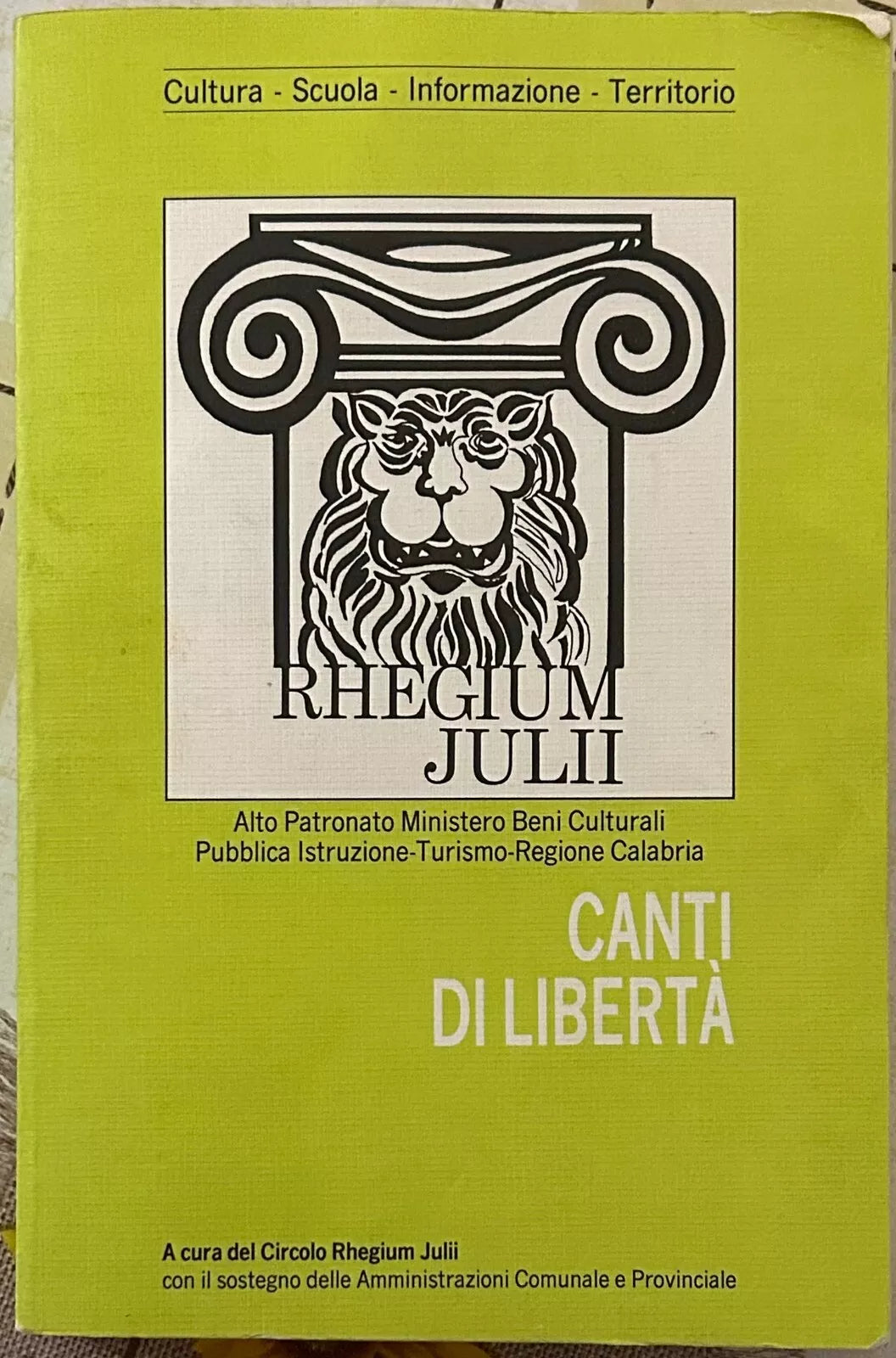 Canti di libert di Walter Mauro