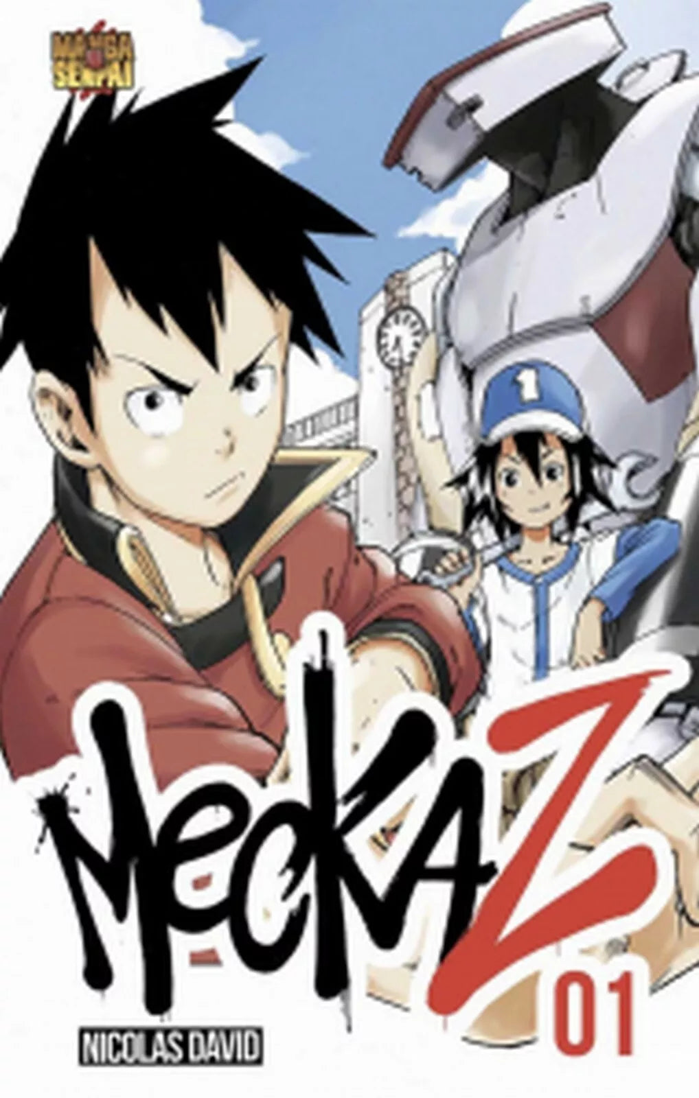 MECKAZ 1 di Nicolas David autore , 2019, Manga Senpai