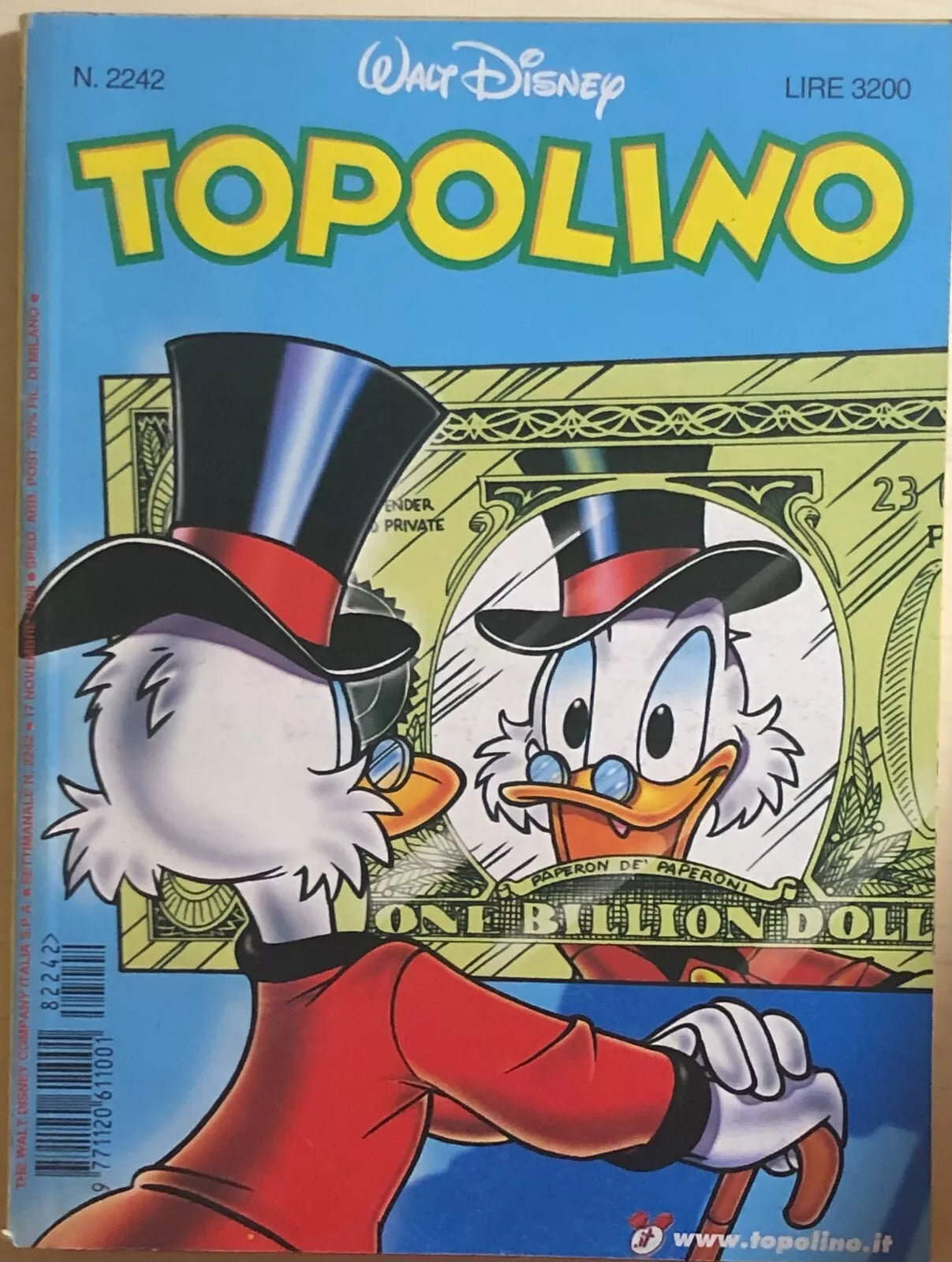 Topolino 2242 di Disney, 1998, Panini