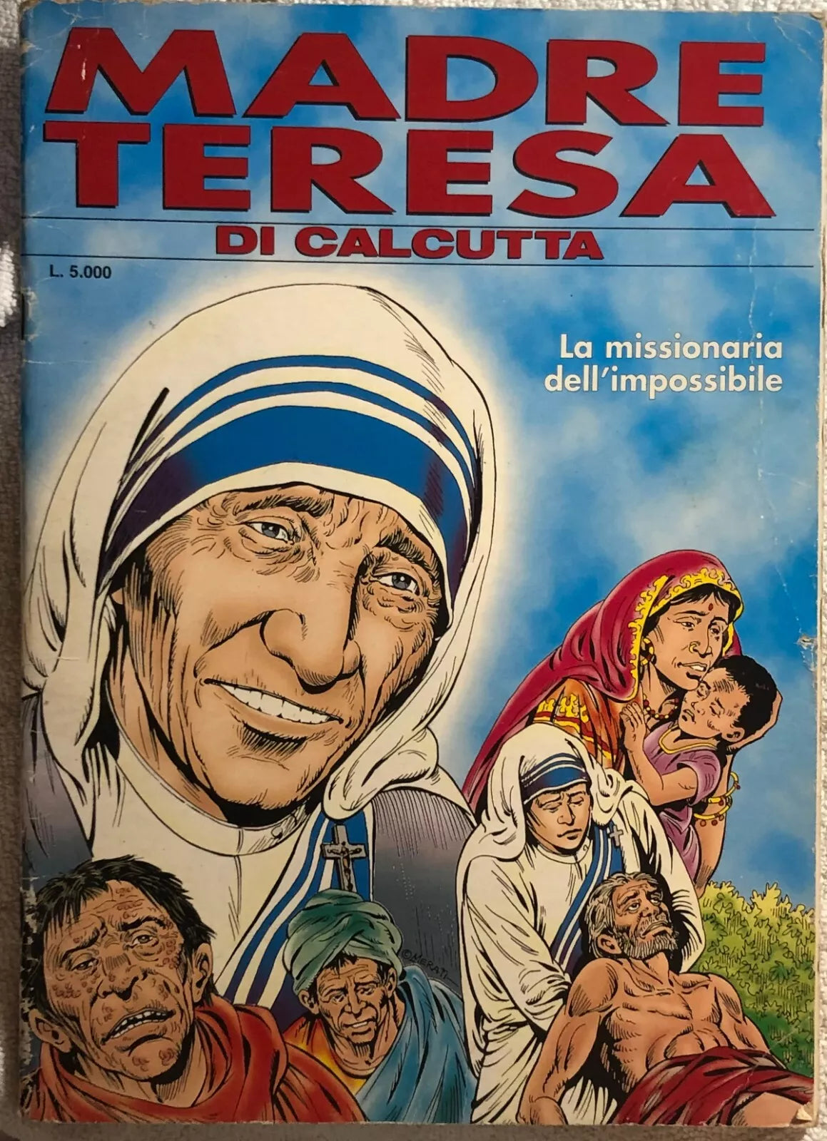 Madre Teresa di Calcutta fumetto di Aa.vv., A&g Marco