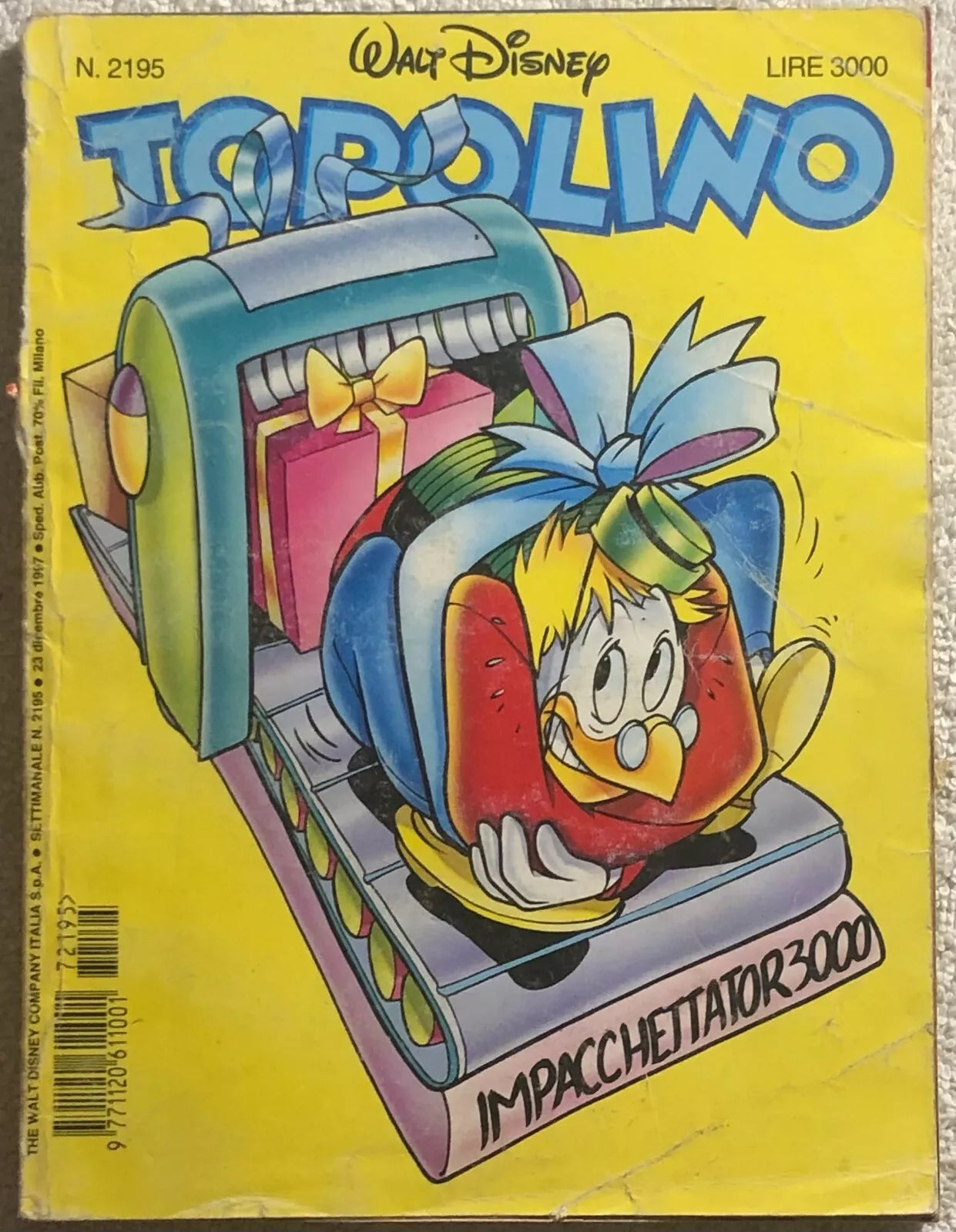 Topolino 2195 di Walt Disney, 1997, Mondadori