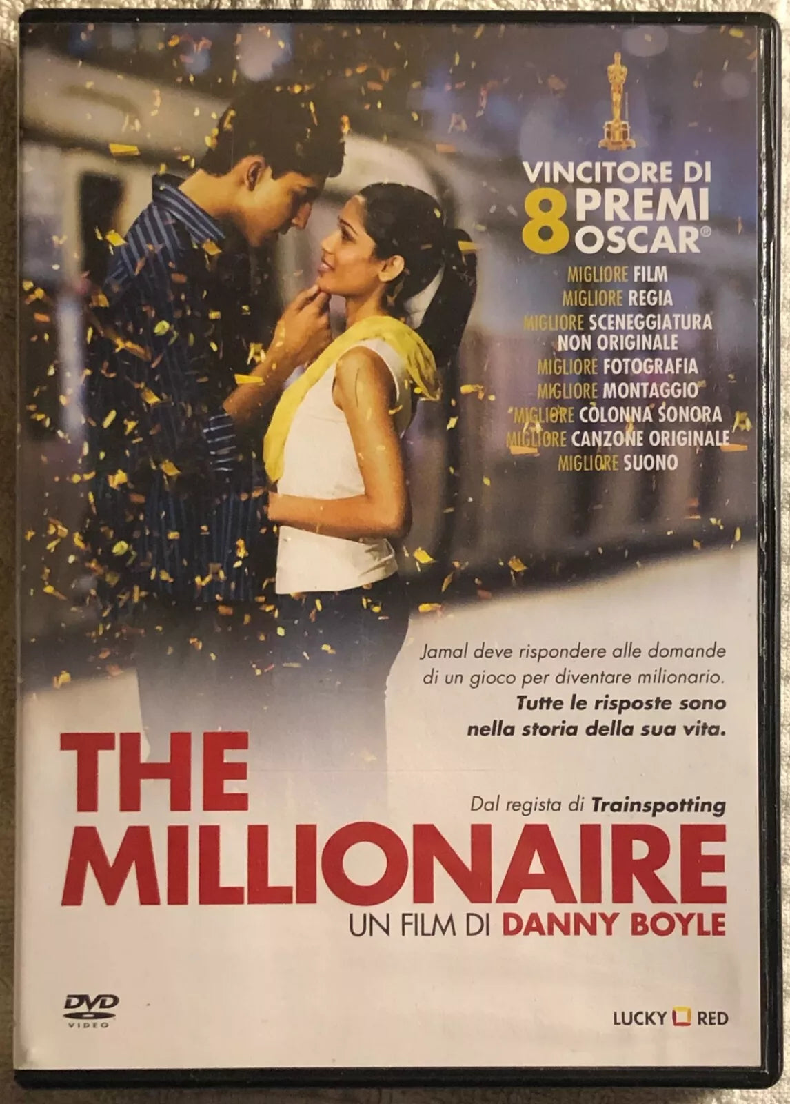The Millionaire DVD di Danny Boyle 2008 Lucky Red