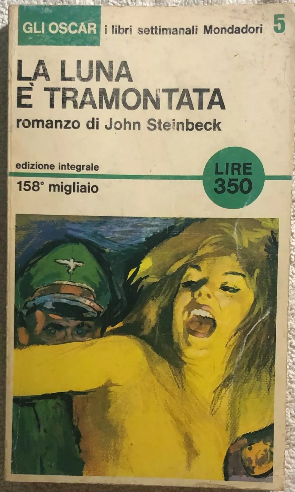 La luna e tramontata di John Steinbeck, 1965, Mondadori