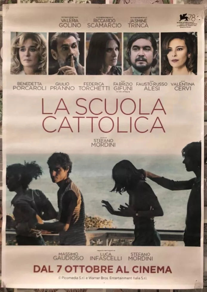 Poster locandina La scuola cattolica 45x32 cm ORIGINALE da cinema 2021 di Stefan