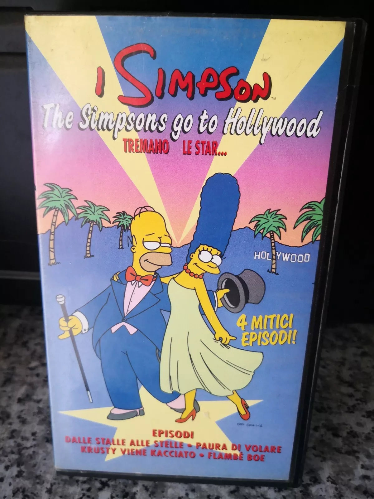 I Simpson - the simpson go to hollywood - vhs- 1999 - Century Fox -F