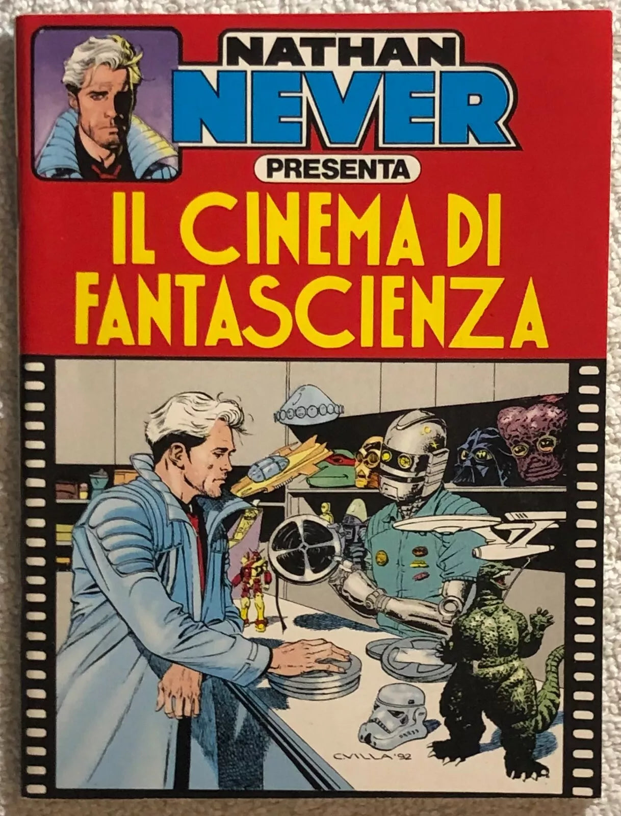 Nathan Never presenta Il cinema di fantascienza di Medda, Serra E Vigna, 1992,
