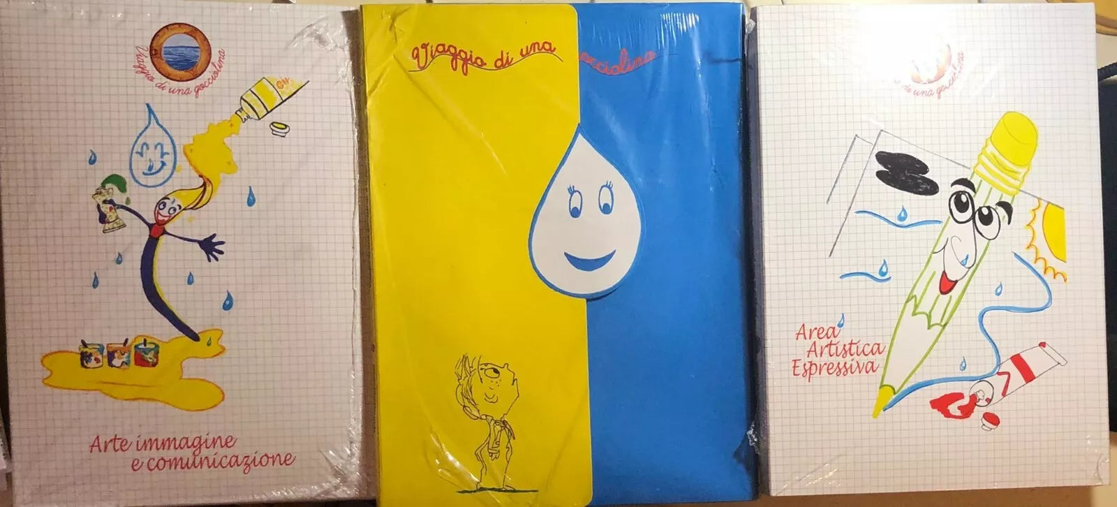 Viaggio di una gocciolina+2 laboratori di Eliamari Cattapan, 2012, Mimi Creati