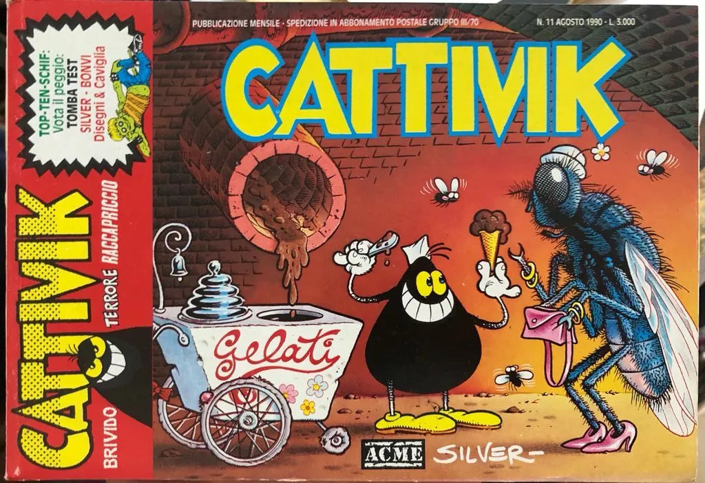 Cattivik n.11 di Aa.vv., 1990, Acme