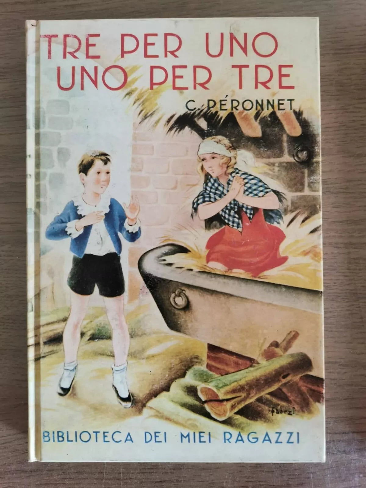 Tre per uno uno per tre - C. Peronnet - Salani - 1989 - AR