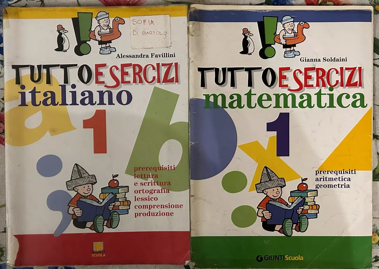 Tuttoesercizi Matematica Italiano Per la 1a classe elementare di Gianna Solda
