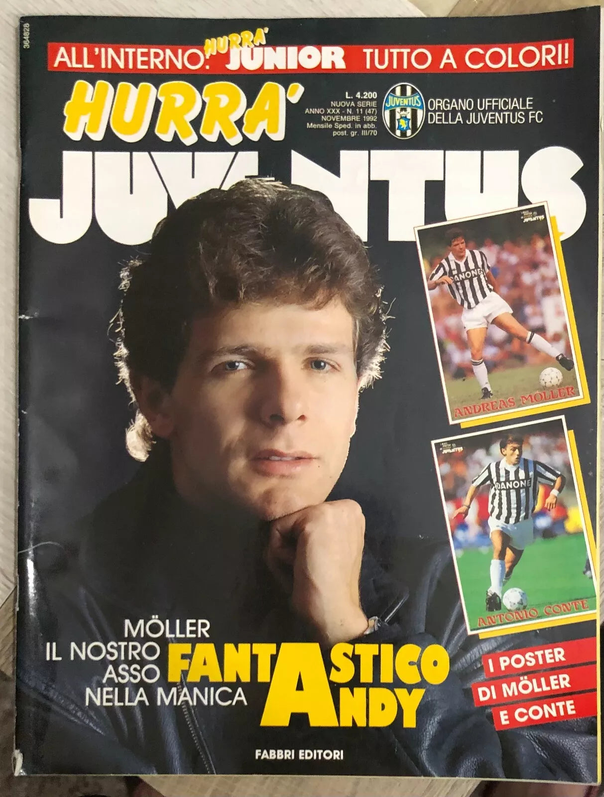 Hurr Juventus n 11 1992 di Juventus F c