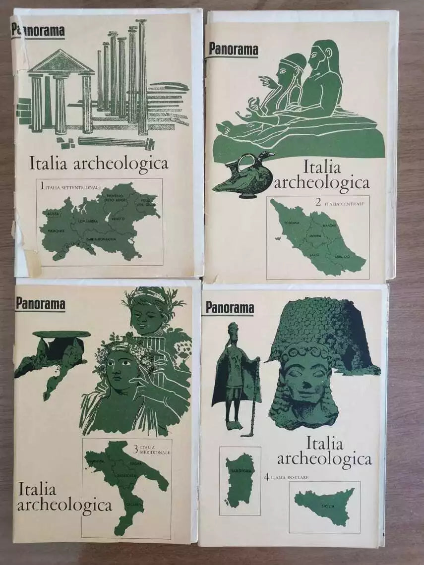 Collana Italia archeologica completa - Mondadori - 1980 - AR