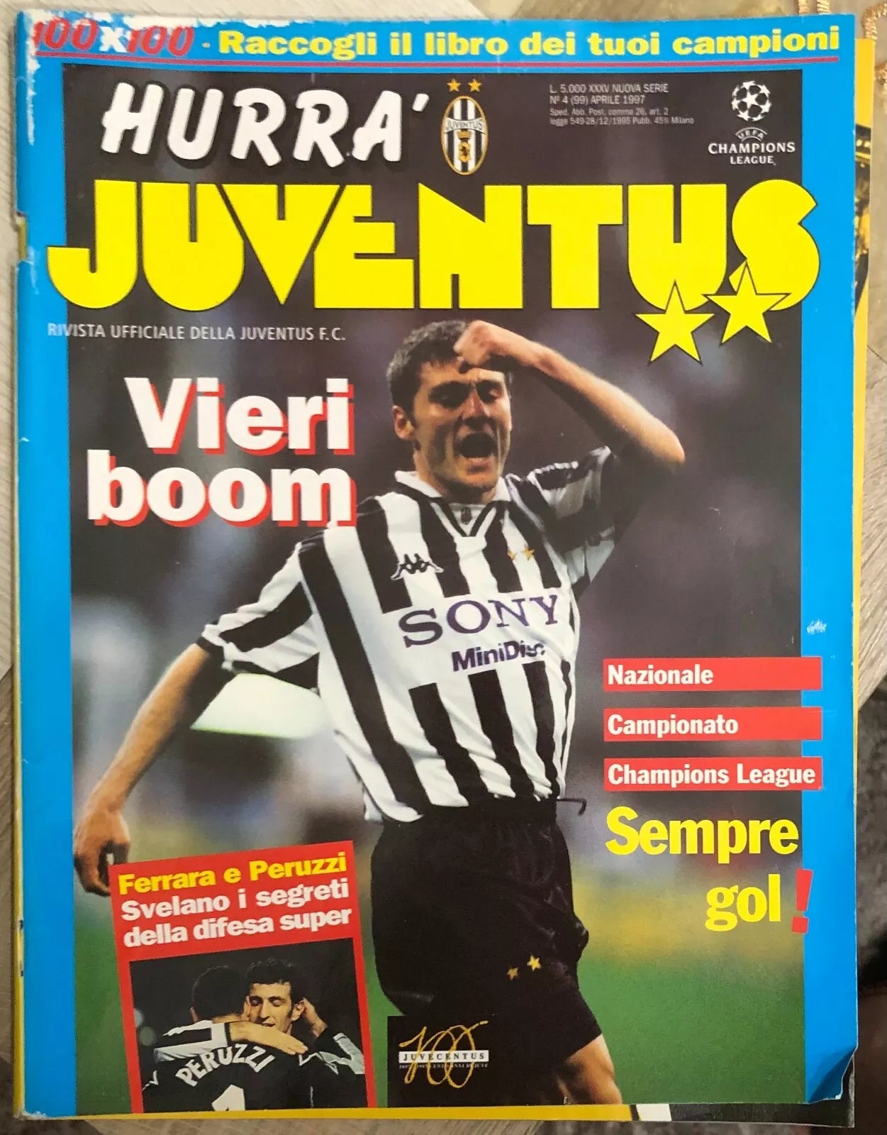 Hurr Juventus n 4 1997 di Aa vv