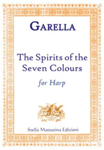 The spirits of the seven volours for arpa di Daniele Garella, 2017, Stella Mat