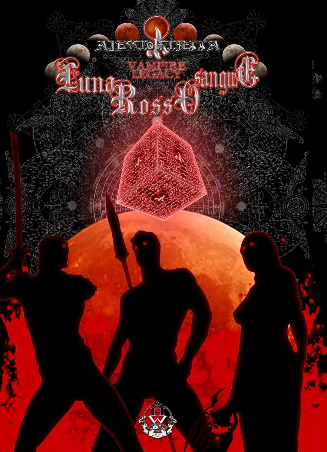 Luna rosso sangue. Vampire legacy Vol.5 di Alessio Piredda, 2017, Youcanprint
