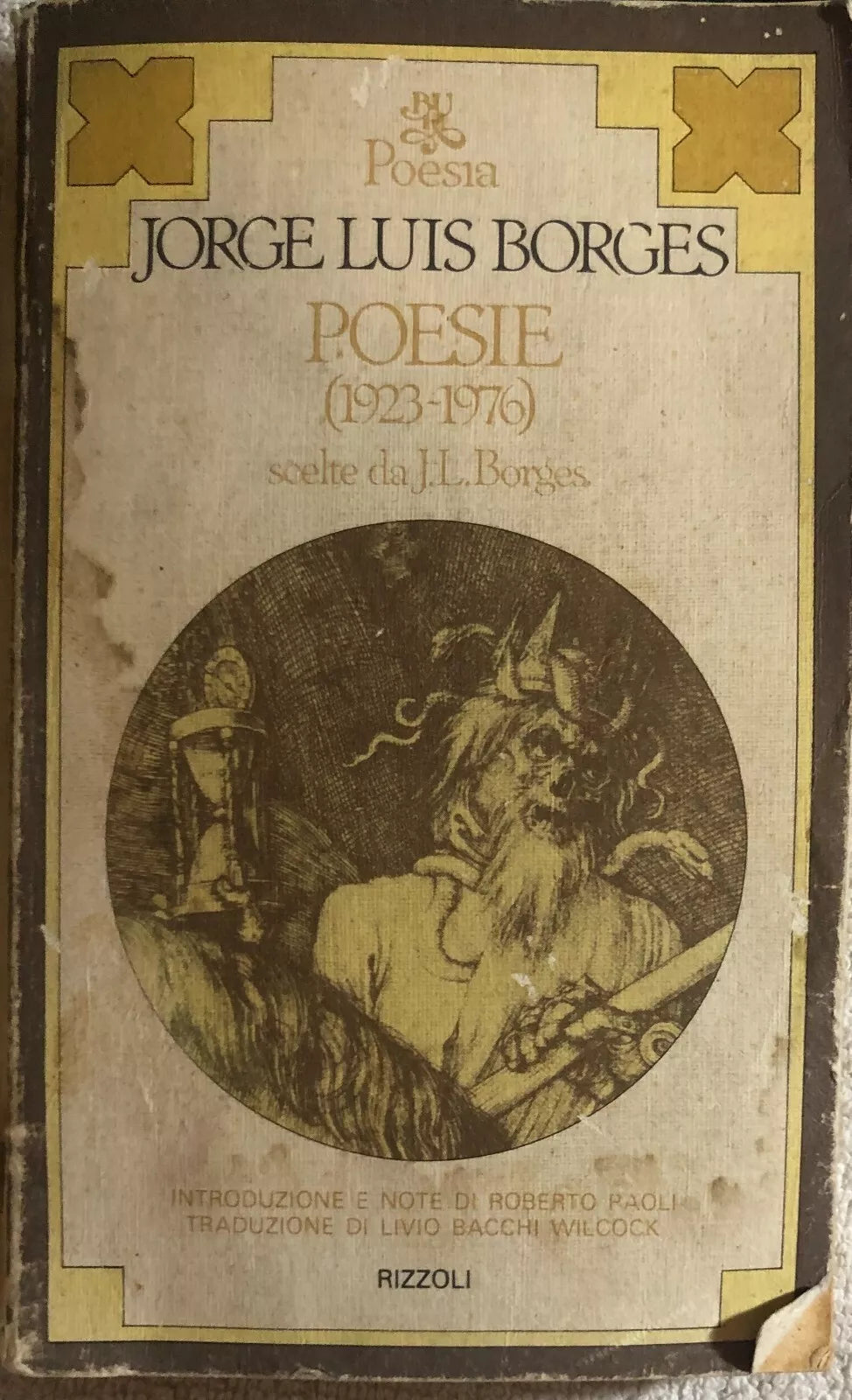 Poesie di Jorge Luis Borges, 1980, Rizzoli