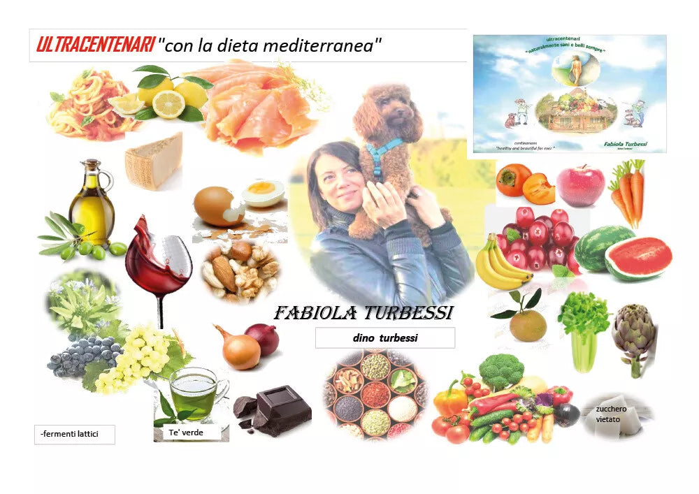 Ultracentenari con la dieta mediterranea di Fabiola Turbessi, Dino Turbessi, 20