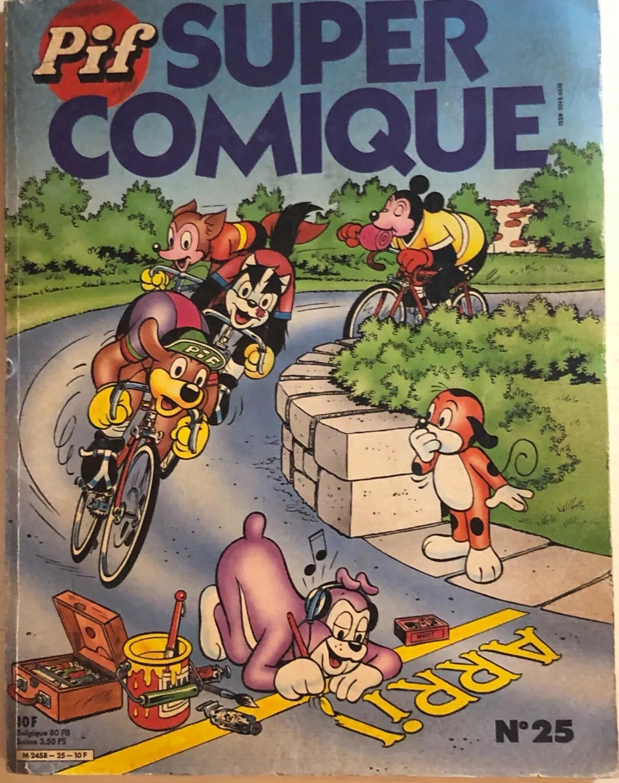 Pif Super cominque nr.25 di Aa.vv., 1984, Editions Vaillant