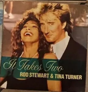 It Takes Two VINILE 45 GIRI di Rod Stewart Tina Turner