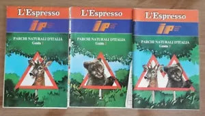 Parchi naturali d Italia guida 1, 2 e 3 - L Espresso - 1983 - AR