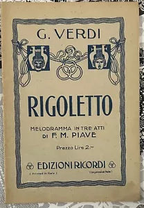 Rigoletto di Giuseppe Verdi di Francesco Maria Piave