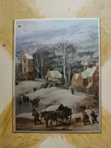 Litografia artistica su alluminio di Jan Brueghel - Belu Milano - AR