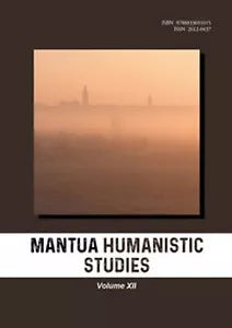 Mantua humanistic studies Vol.12 di R. Roni, 2019, Youcanprint