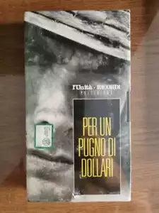 Per un pugno di dollari - S. Leone - L Unita - 1964 - VHS - AR