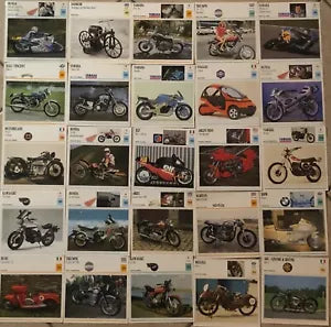121 schede motociclette DeAgostini