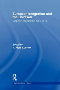 European Integration and the Cold War