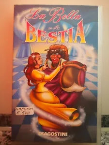 La Bella e la Bestia - vhs- 1996 - DeAgostini -F