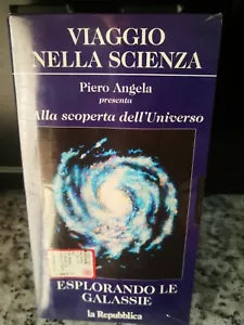 Esplorando le galassie - vhs - 1997 - la repubblica -F