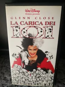 VHS La carica dei 101 - Glenn Close 1997 - F