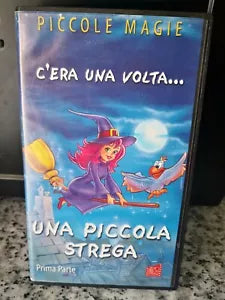 Una Piccola Strega - piccole magie - vhs -1999 - univideo -F
