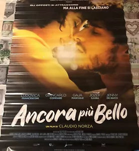Poster locandina Ancora pi bello 100x70 cm ORIGINALE da cinema 2021 di Claudio