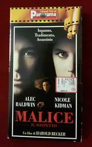 Malice il sospetto - vhs - 1994 - Panorama -F