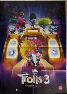 Poster locandina Trolls 3