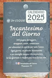Calendario Incantesimo del Giorno 2025 senza supporto di Francesco Pi