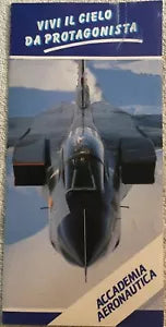 Vivi il cielo da protagonista OPUSCOLO di Accademia Aeronautica, 1983, Aeronau
