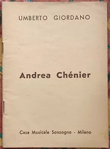 Andrea Ch nier di Umberto Giordano